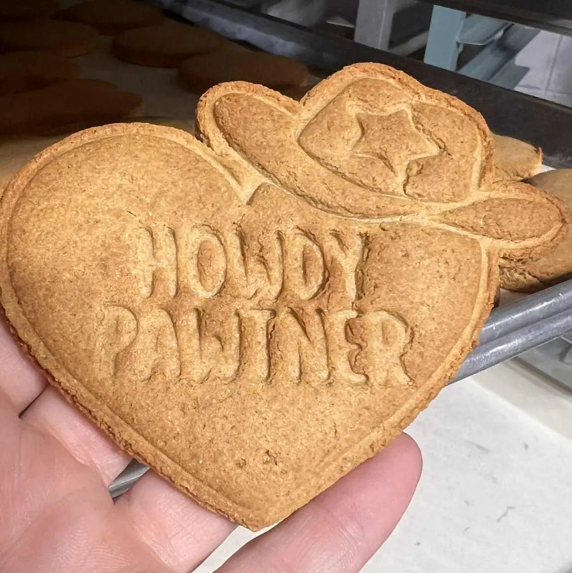 Howdy Pawtner Dog Cookie