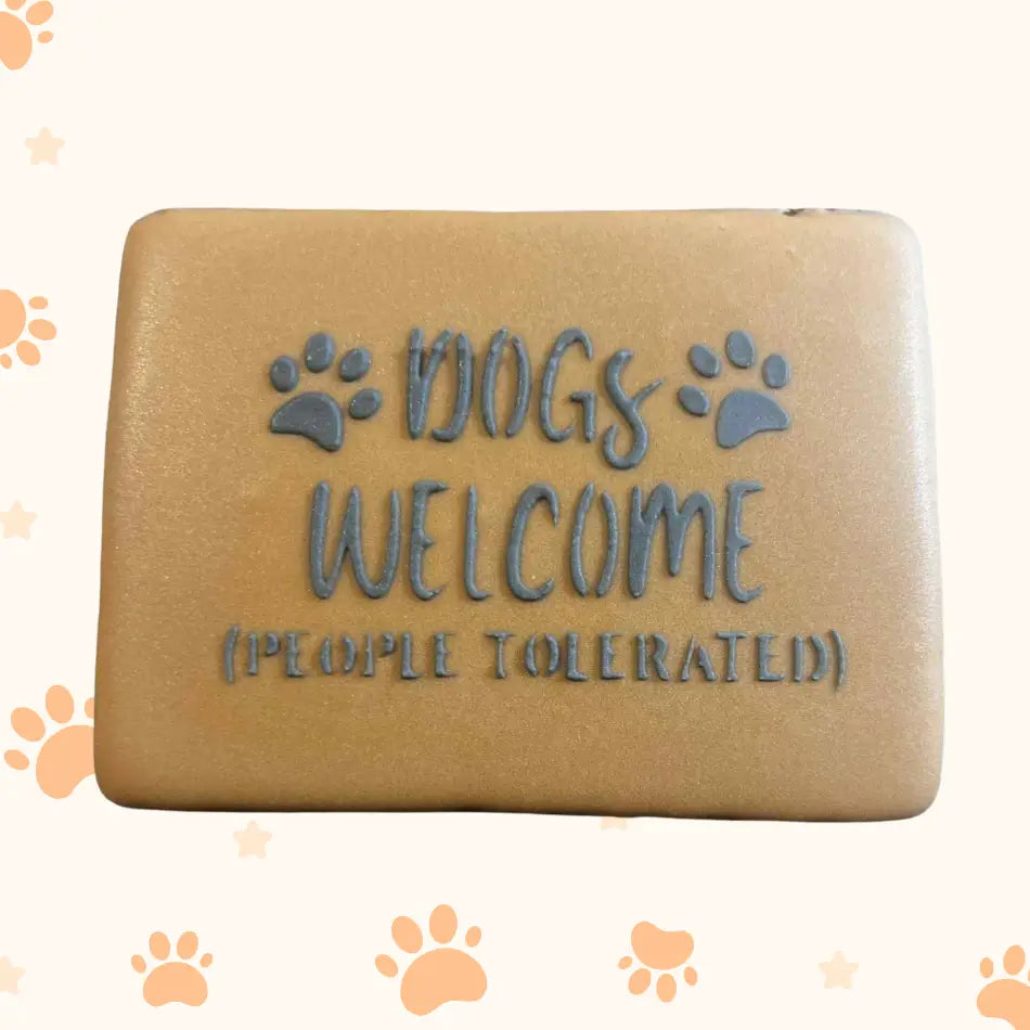 Welcome Mat Dog Cookie
