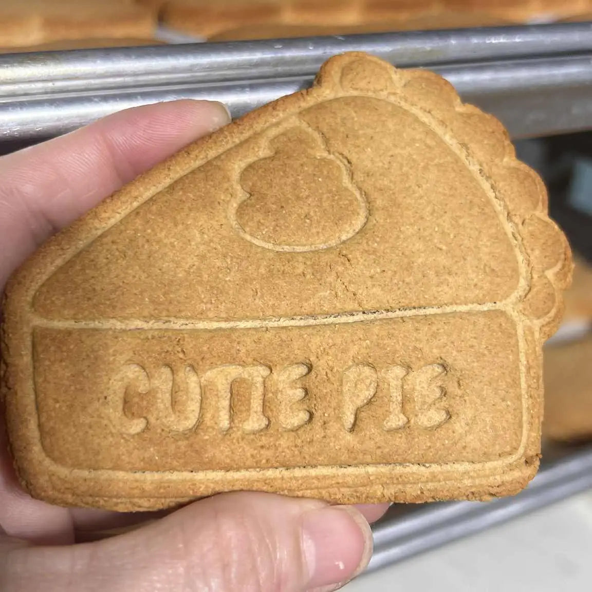 Cutie Pie Dog Cookie