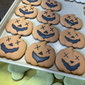 Pumpkin Halloween Dog Cookie