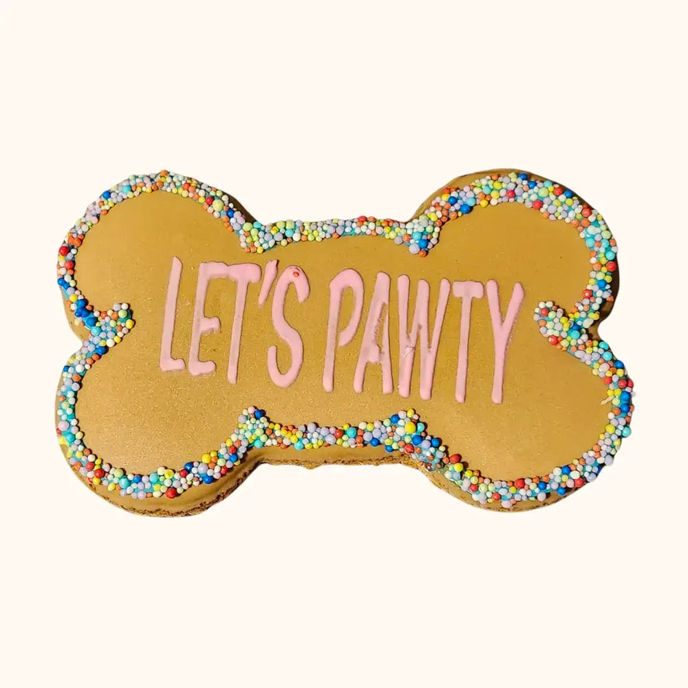 Let's Pawty Carob Dog Cookie
