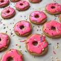 Simpson's Donut Dog Cookie