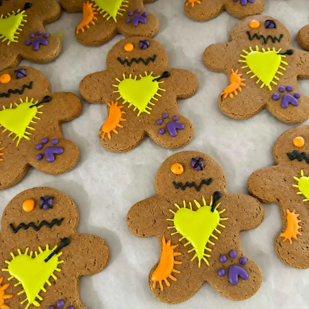 Voodoo Doll Halloween Dog Cookie