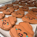 Poop Emoji Dog Cookie