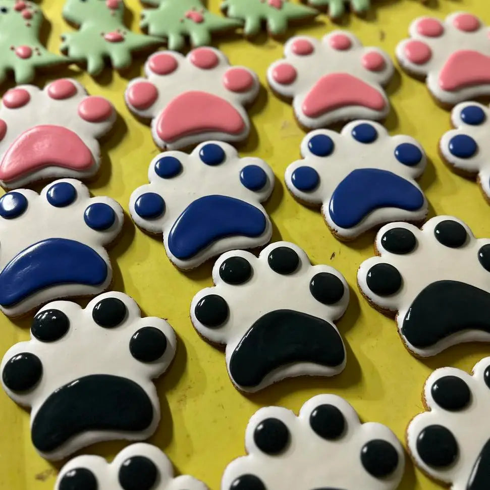 Dog Paw Dog Cookie