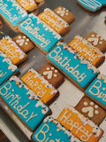 Birthday Cake Dog Cookie